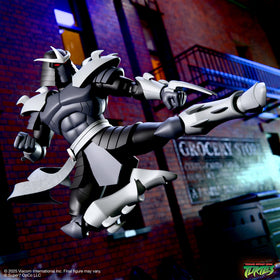 Super7 Shredder Ch'Rell figure included for storytelling setups.