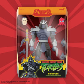 Super7 Shredder dynamic battle poses ideal for action dioramas.