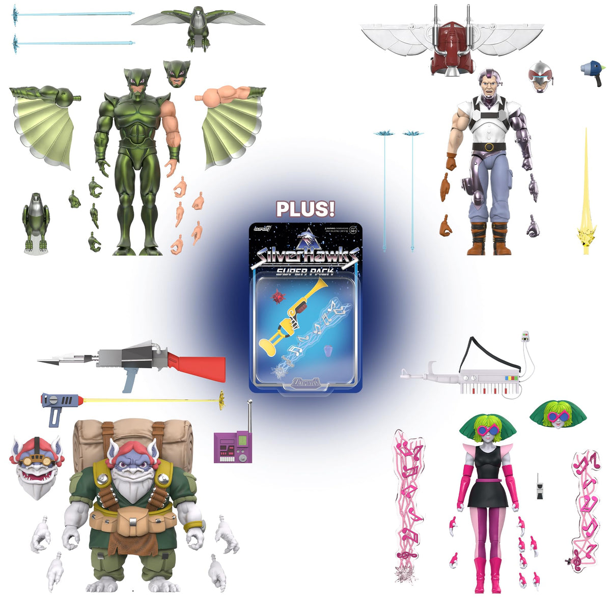 Box art and packaging reflect 1980s nostalgia for collectors