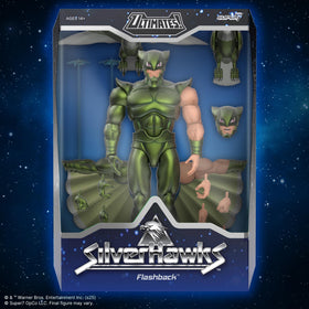 Intricate retro-inspired sculpting captures the SilverHawks look