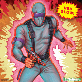 Snake Eyes Arctic gear design by Super7 offers authentic look for diorama storytelling.