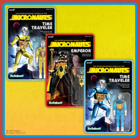 4 inch scale Time Traveler fits with other retro figures