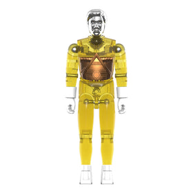 Removable gold vac-metal chest panel on the Time Traveler figure