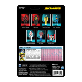 Interchangeable chest panel showcases retro Micronauts design