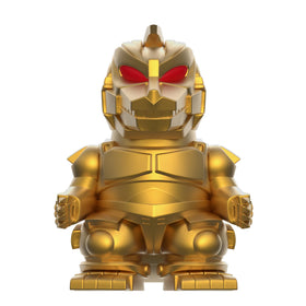 Super7 Toho Mechagodzilla Gold neck articulation enables flexible posing.