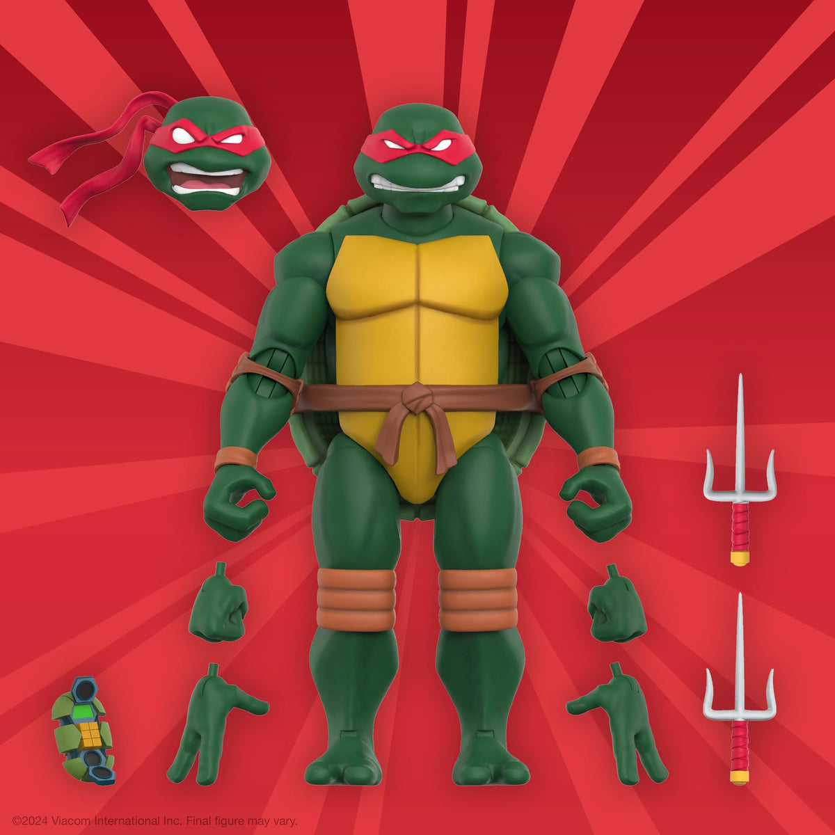 Raphael interchangeable heads and hands for versatile poses