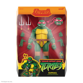 Raphael with Sais accessory to recreate classic TMNT scenes