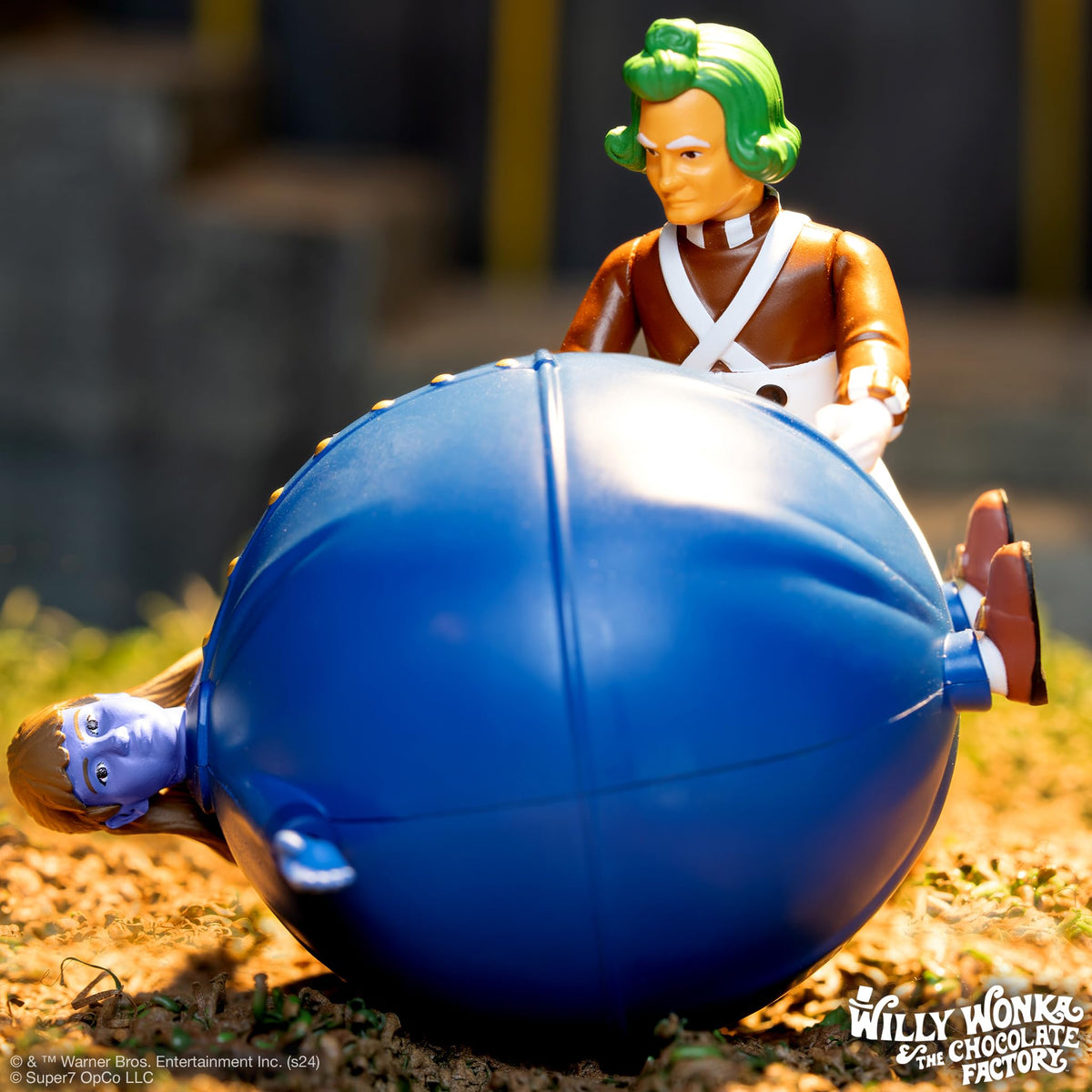 Super7 Willy Wonka Oompa Loompa packaging view for gift-ready display