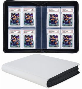 SuperAimi 40-pocket graded card binder keeps PSA slabs organized and protected