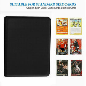 SuperAimi side-loading pocket prevents cards from slipping during handling.
