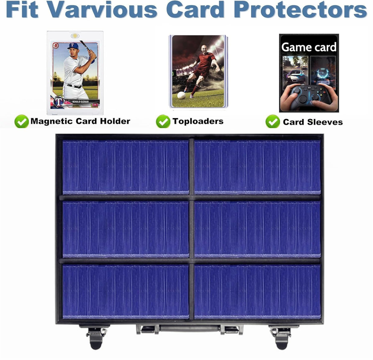 Superaimi Toploaders moveable dividers for flexible categorization and quick access