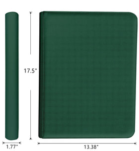 Versatile binder fits standard cards from sports, gaming, and collectibles.
