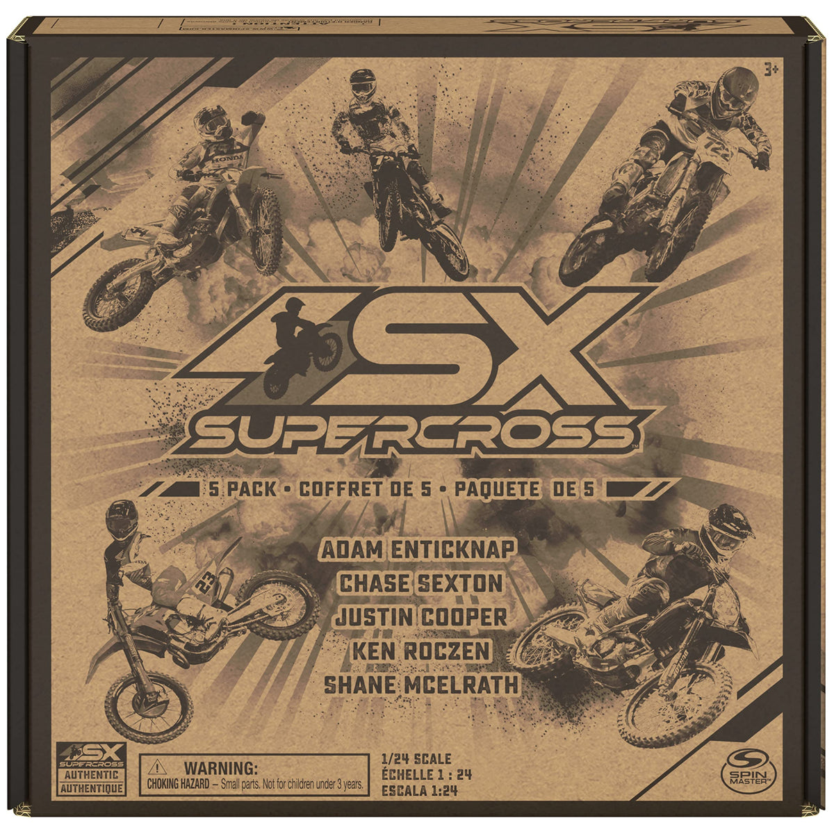Supercross adam enticknap bike with rider figure for gift ideas.