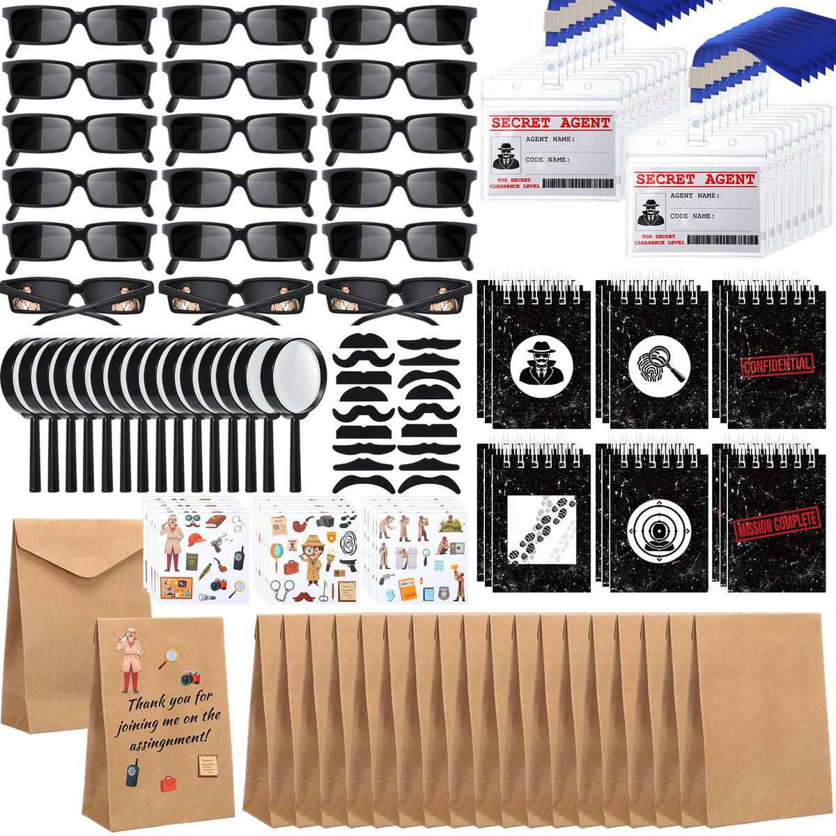 Supervitae spy detective glasses engage kids in immersive mystery play and clue spotting