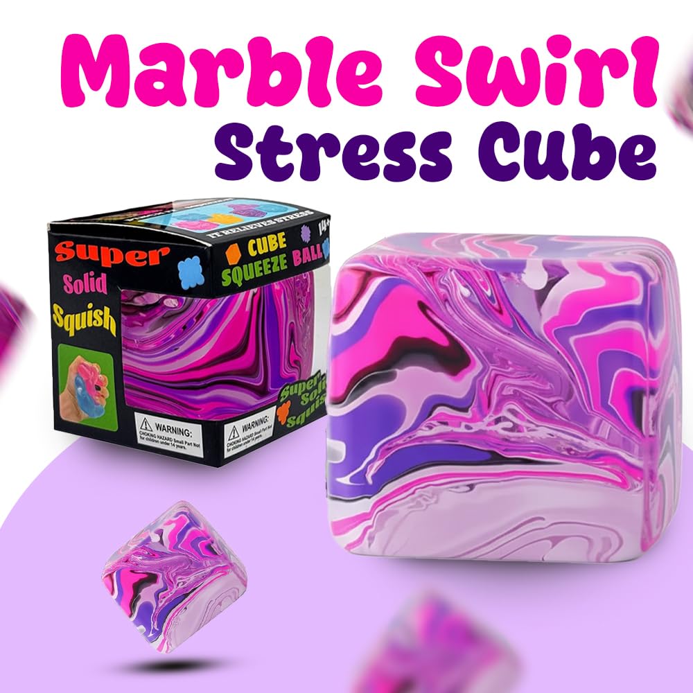 SUPERZON Squishy Cube texture close-up highlighting ultra-satisfying squish for anxiety relief