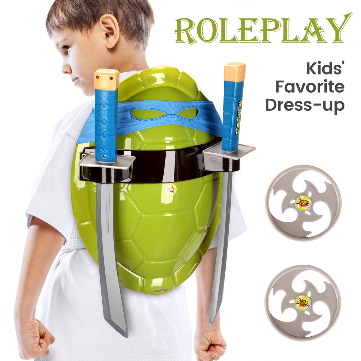 Suphan 6-piece turtle shell set, perfect gift for young performers.