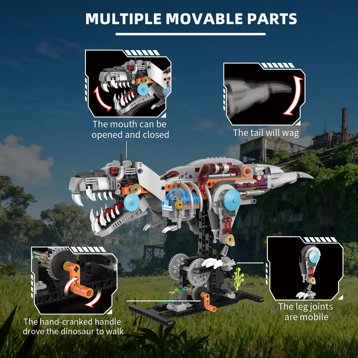 Suplanet half mechanical side design reveals gears for hands-on exploration
