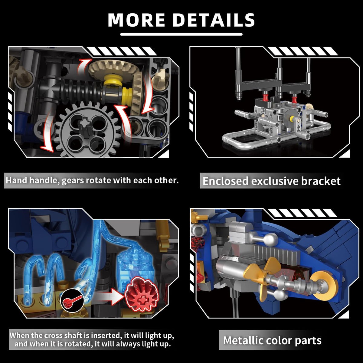 Suplanet 631-piece set encourages constructive play and STEM exploration.