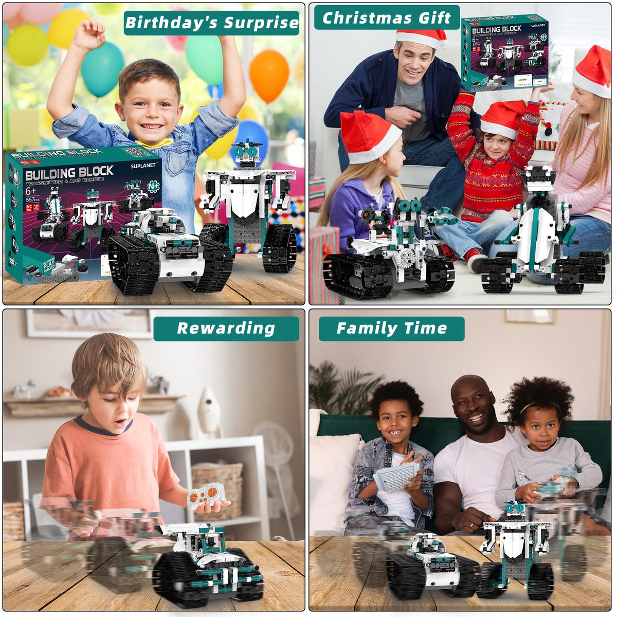 Suplanet parent-child robot workshop promotes shared learning