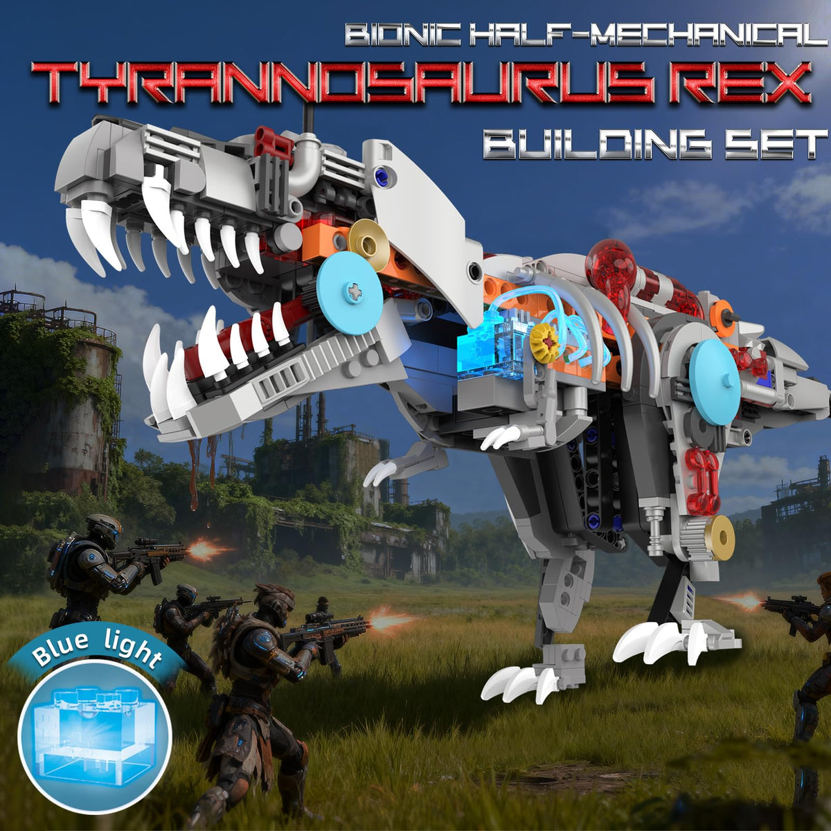 Suplanet T-Rex rotatable mechanism demonstrates motion on the display rack