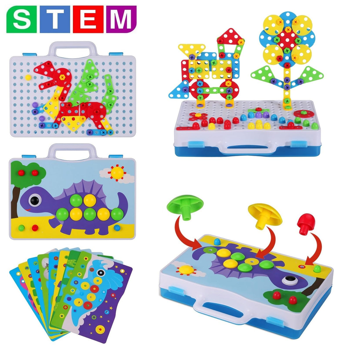SUPSTEM storage case keeps 224 pieces organized for travel