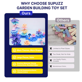 Supuzz Marine Explorer turtle figure with coral pieces inspiring hands on learning and pretend sea adventures