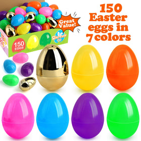 Bright color SURCVIO Easter eggs ideal for classroom decoration