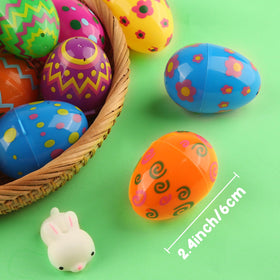 SURCVIO eggs serve as versatile party favors and basket fillers.