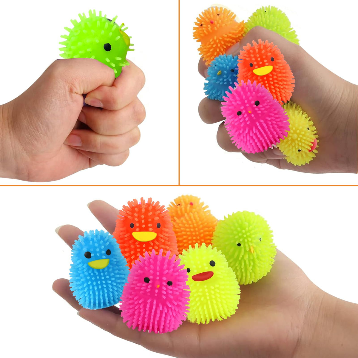 SURCVIO Easter eggs with DIY-fill interior for personalized toy inserts.