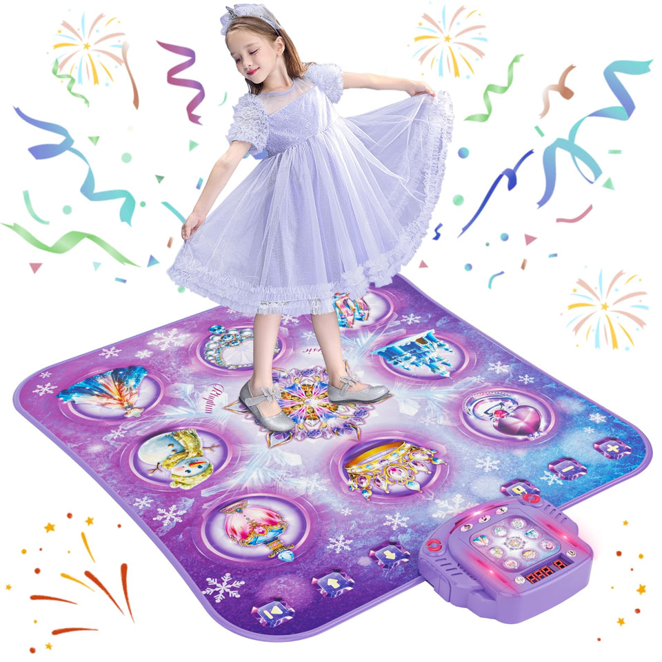 Surelect dance mat with eight princess buttons inspires imaginative play and movement