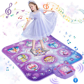 Surelect dance mat requires four AA batteries for full interactive play