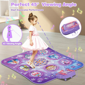Surelect music box with flowing lights adds visual excitement during dance sessions