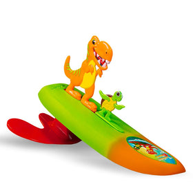 Surfer Dudes Legends mini-surfer catches a wave for endless beach fun.