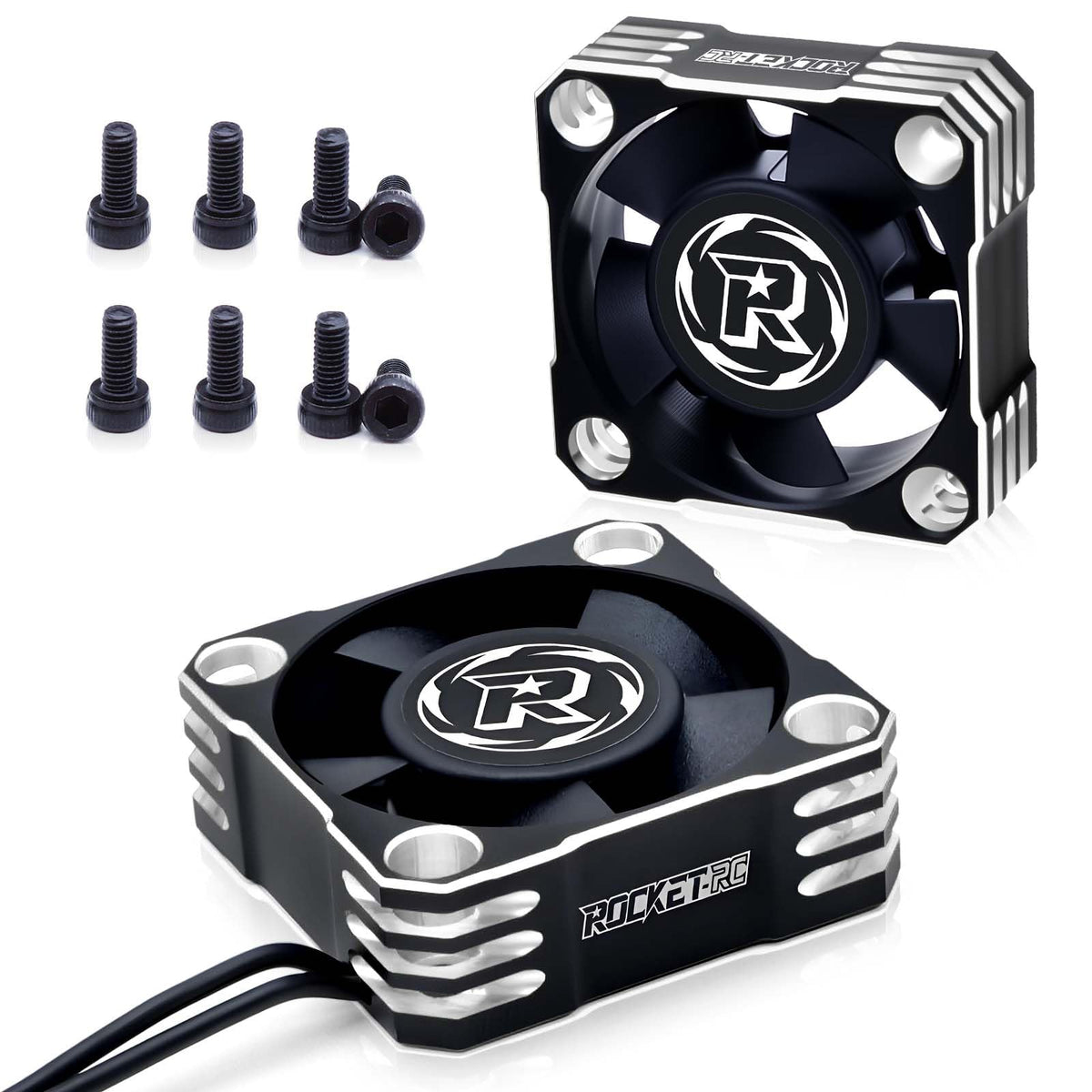 Surpass Hobby RC motor cooling fan 30mm boosts motor heat dissipation for 540/550 motors.