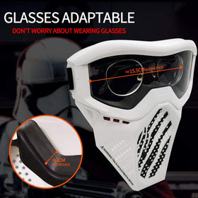 Surper white back view highlights breathable comfort during play.