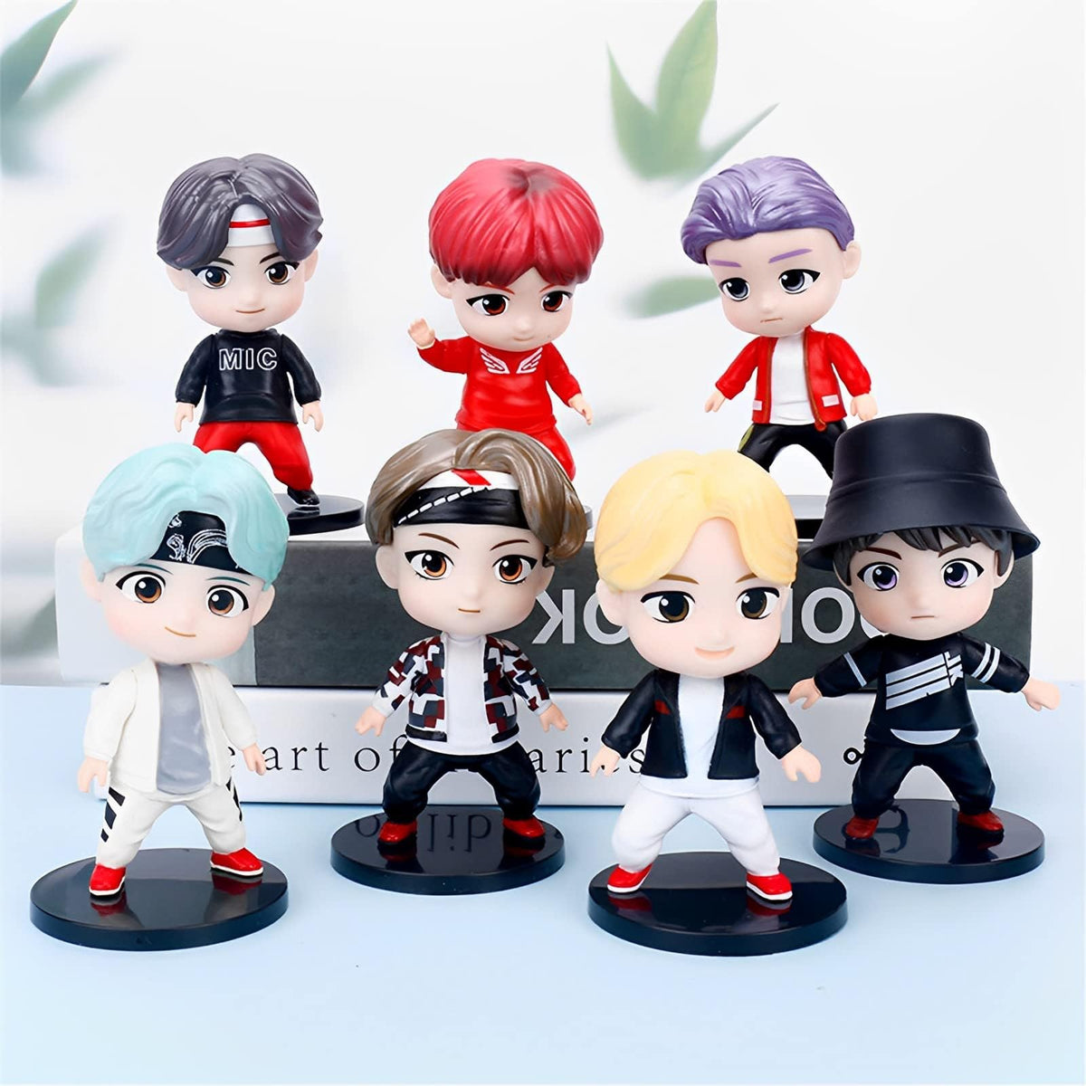 SurpriseSeptember 7pcs cake toppers figurine 5 makes a collectible gift for fans.