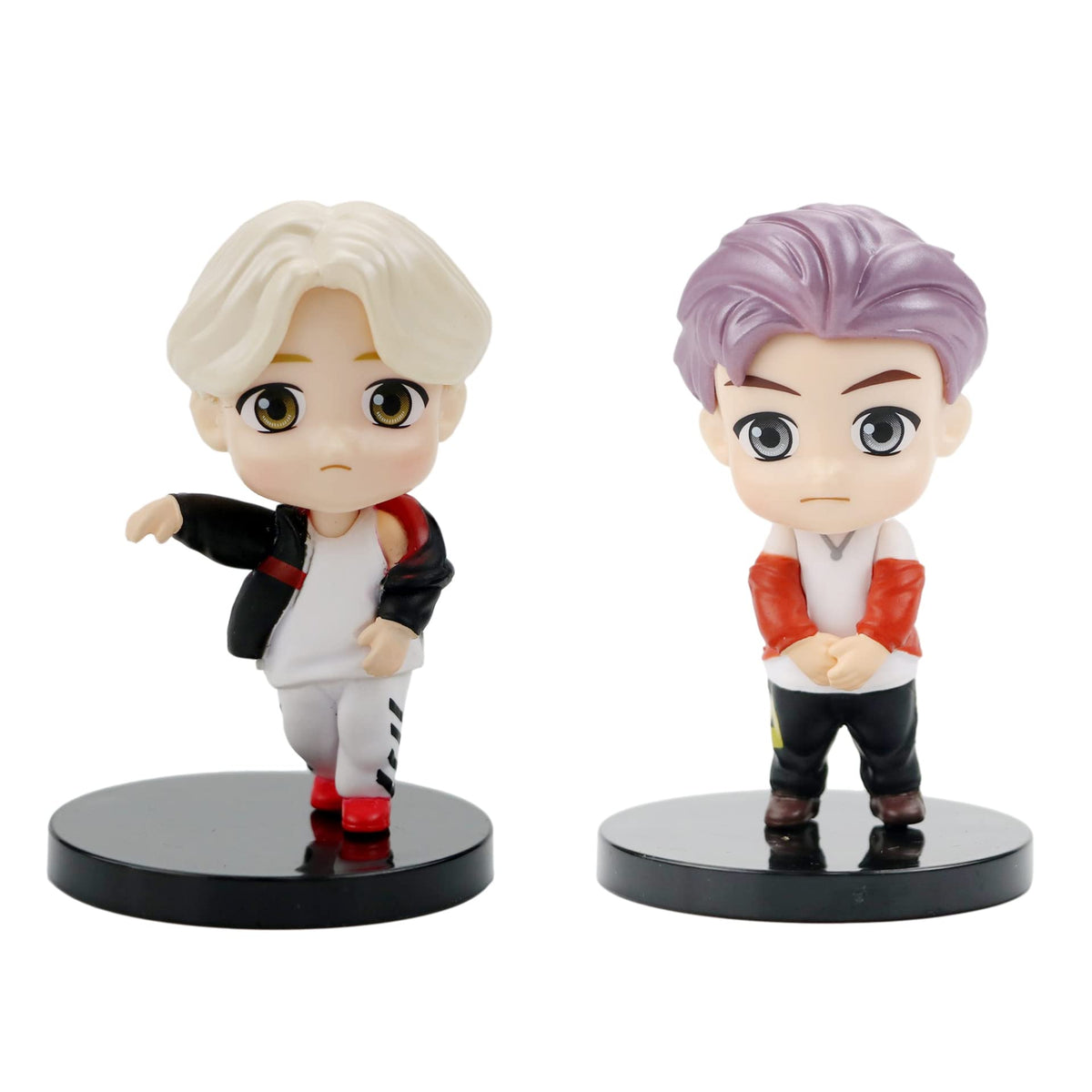 SurpriseSeptember seven-figures cake toppers dynamic-pose display on dessert trays.