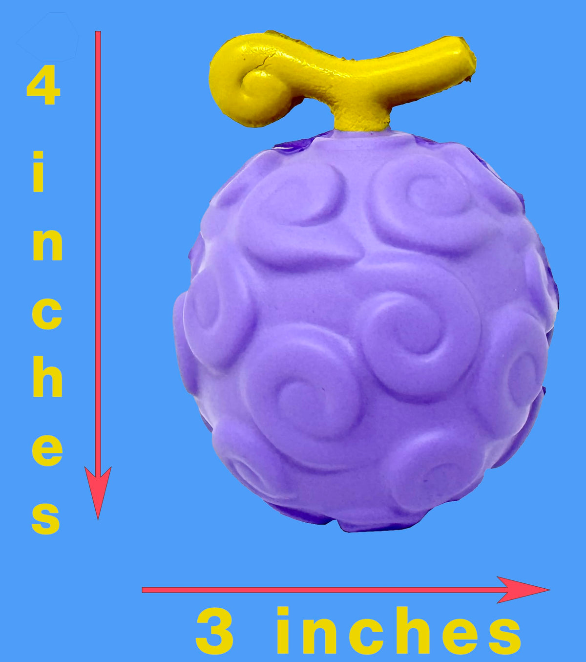 Officially licensed One Piece merch squishy by Surreal Entertainment, perfect desk companion.