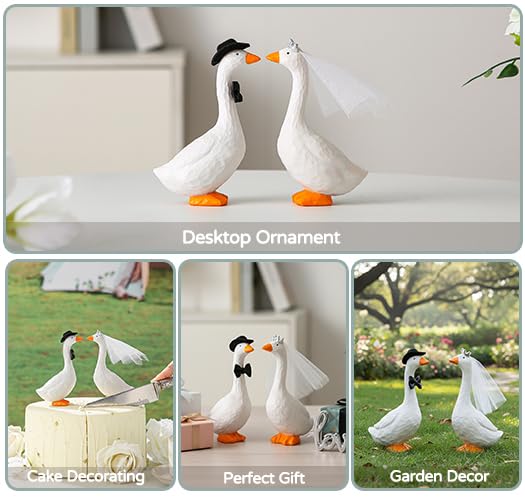 SUTIMAS couple wedding cake topper suits classic and modern themes beautifully