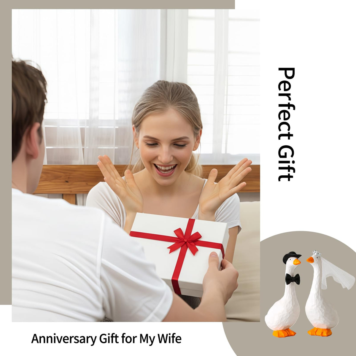 SUTIMAS home decor keepsake topper doubles as a lasting memento