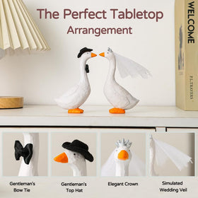 SUTIMAS vintage goose topper brings timeless charm to celebrations