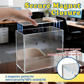 SUVQWJT dust-resistant storage shields boxes during display and storage.