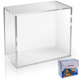 SUVQWJT Elite Trainer Box acrylic case protects PKMN boxes with dust resistance and clear visibility.