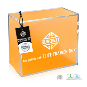 SUVQWJT Elite Trainer Box acrylic case for crystal-clear display and dust protection
