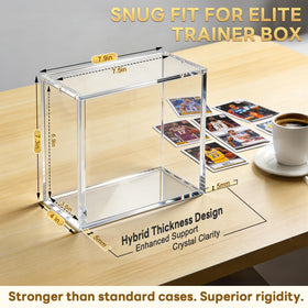 SUVQWJT magnetic lid closure secures PKMN ETB storage for quick, safe access