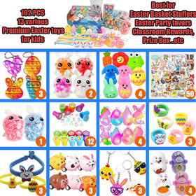 Suxkbo Easter gift ideas set sparks imaginative play and keeps party guests entertained.
