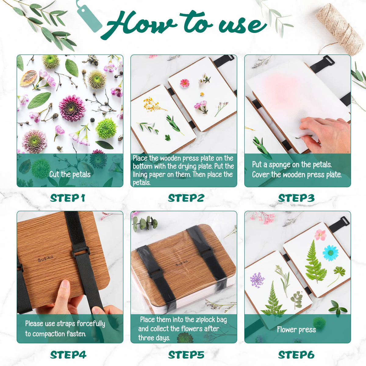 Suziko gift-ready packaging ideal for crafters and hobbyists.