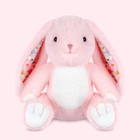 SuzziPals bunny soothes boo-boos with warm hugs and comforting presence