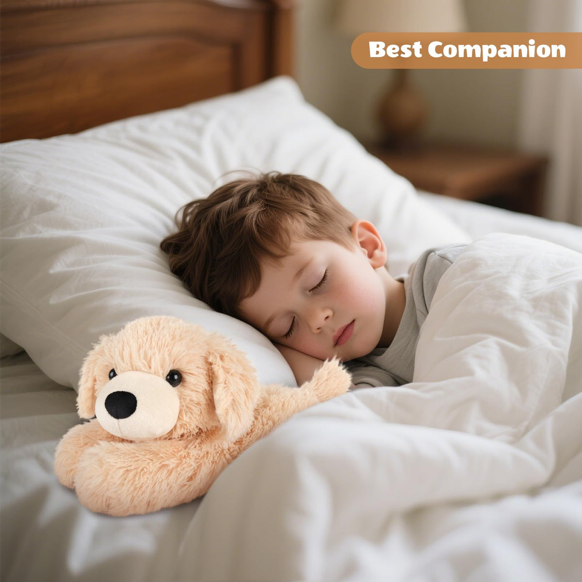 SuzziPals cooling option plush shown cooling on hot days