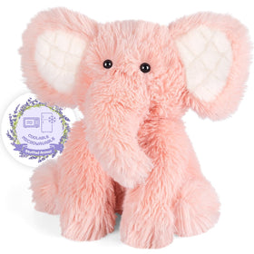 SuzziPals elephant plush with soft fur for comforting hugs